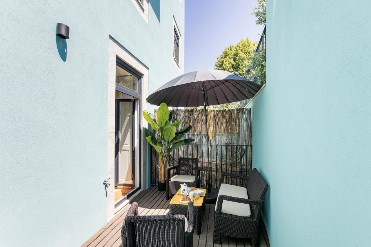 Central Studio W/ Pool, Ac & Patio By Lovelystay Porto Bagian luar foto